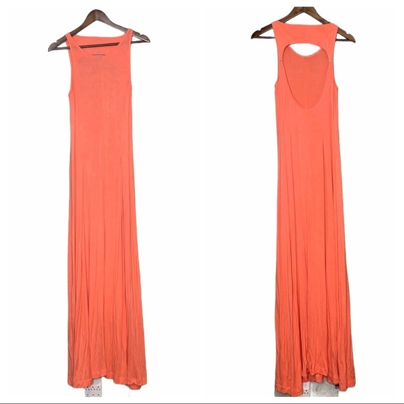 BCBGeneration Casual Maxi Dress Size M Open Back - Picture 1 of 8